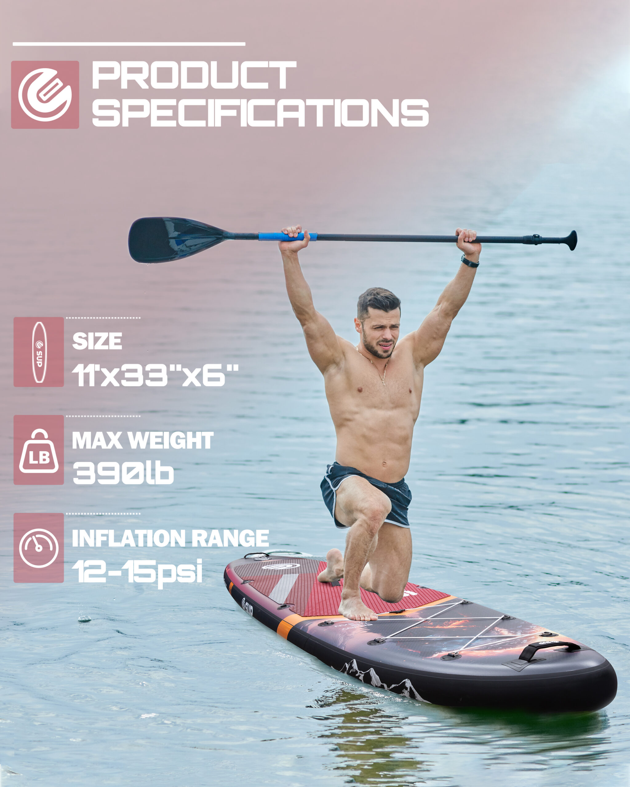 Stand up Paddle Board 11´ Jungle Beast - Imagen 3